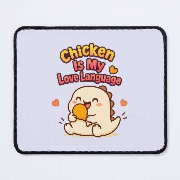 Item preview, Love Me Like You Love Chicken designed and sold by Wobble Studio.