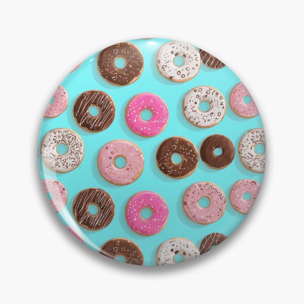 Item preview, Sweet Donut Pattern Colorful Doughnut Lover Foodie designed and sold by NicolasGlowArt.