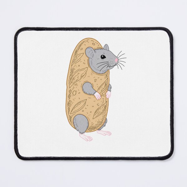 Item preview, Breakfast Club Rat Baguette designed and sold by krystalRomanart.