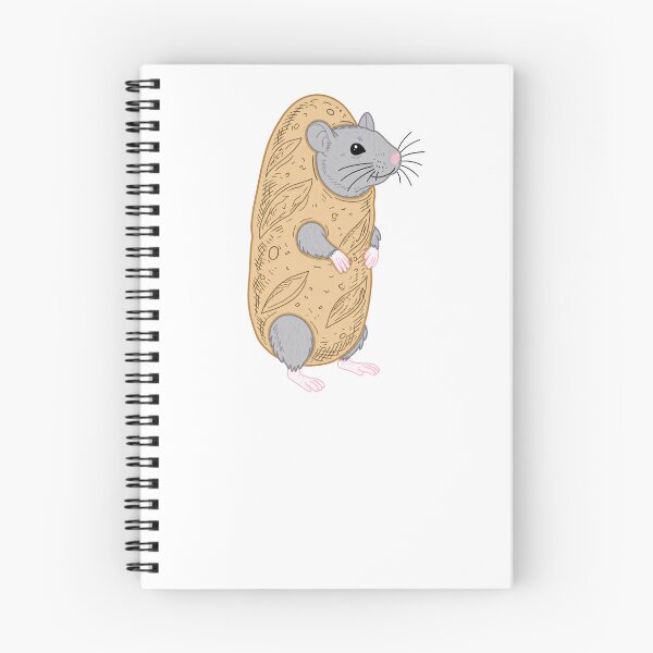 Item preview, Breakfast Club Rat Baguette designed and sold by krystalRomanart.