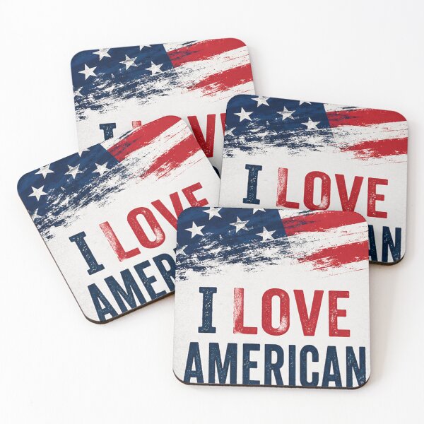 Item preview, I LOVE AMERICAN designed and sold by Thiago Valentim.