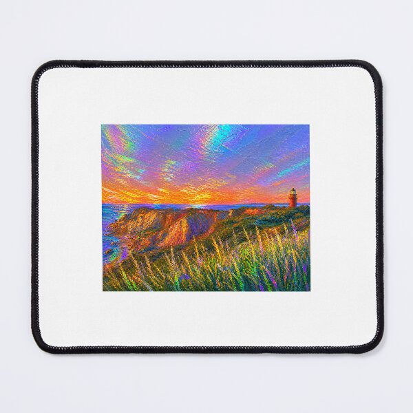 Item preview, Aquinnah Gay Head Lighthouse Martha's Vineyard Sticker designed and sold by Vermont Gifts and Art.