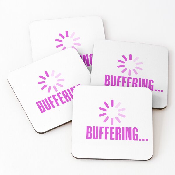 Item preview, Buffering... Pink Meme Typography designed and sold by Memes N Lore .