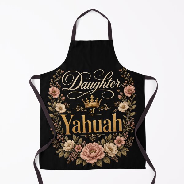 Item preview, Daughter of YAHUAH Rose Set-Apart T-Shirt, Hebrew Faith Apparel Gift, Biblical Woman Floral Graphic Tee designed and sold by Maravillio.