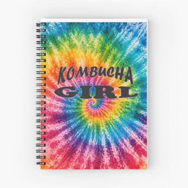 Item preview, Tie‑Dye Kombucha Girl – Colorful Retro Aesthetic Design for Stickers & Apparel designed and sold by shorethings.