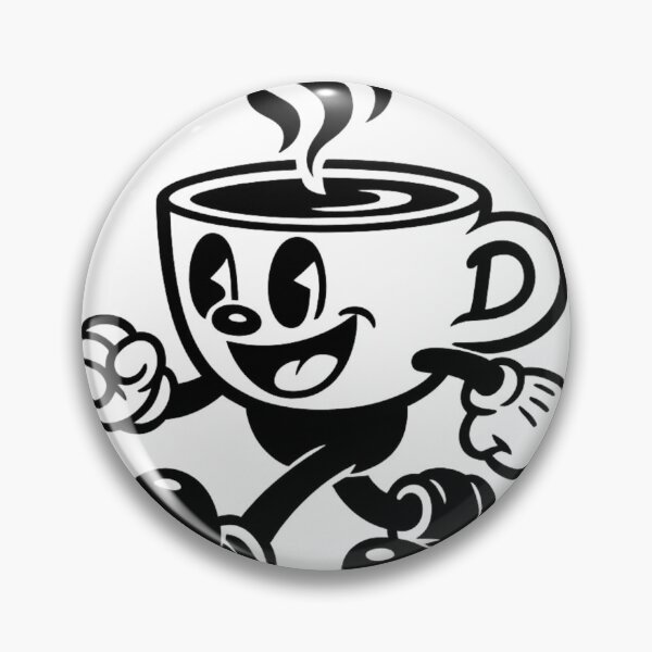 Item preview, 1930s Rubber Hose Coffee Cup - Vintage Cartoon Aesthetic designed and sold by Retro Mood Co.