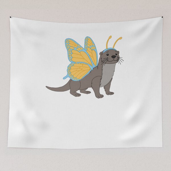 Item preview, Otterfly Whimsical Animal designed and sold by krystalRomanart.