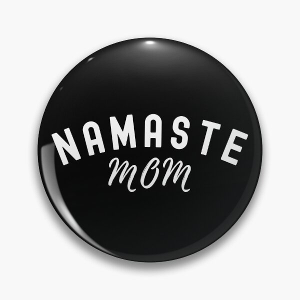 Item preview, Namaste Mom Minimal Yoga Mothers Day Gift Typography Design designed and sold by LyricsWear.