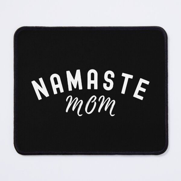 Item preview, Namaste Mom Minimal Yoga Mothers Day Gift Typography Design designed and sold by LyricsWear.