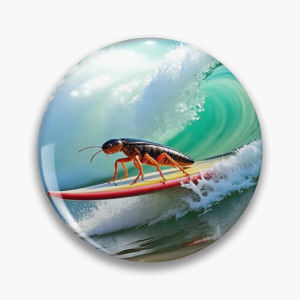 Item preview, Palmetto Bug Catching a wave designed and sold by shorethings.