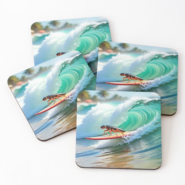 Item preview, Palmetto Bug Catching a wave designed and sold by shorethings.