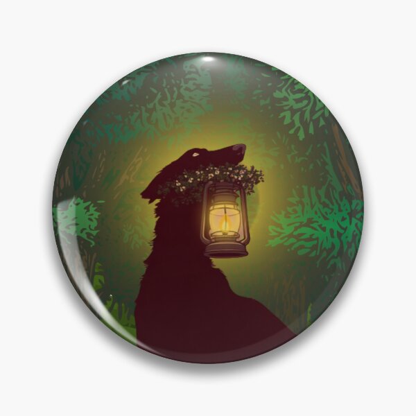Item preview, Copy of Borzoi holding a Lantern at night designed and sold by mooncakekaro.