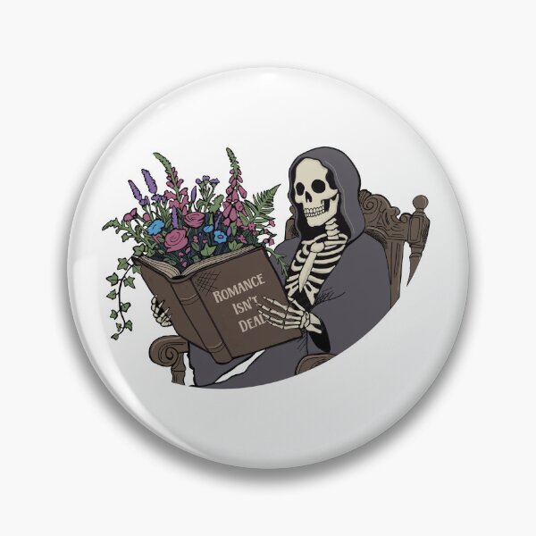 Item preview, Floral Bookish Art- Romance isn’t Dead designed and sold by PaigePolyArt.