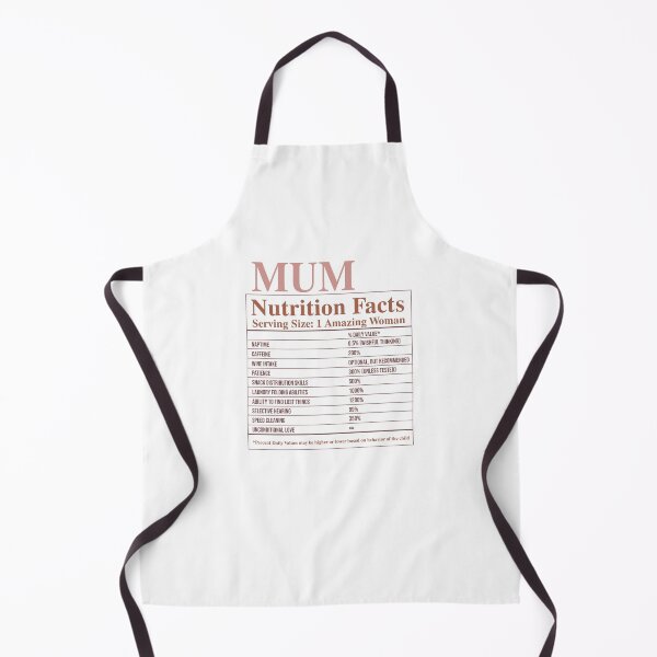 Item preview, Mum Nutrition Facts designed and sold by krystalRomanart.