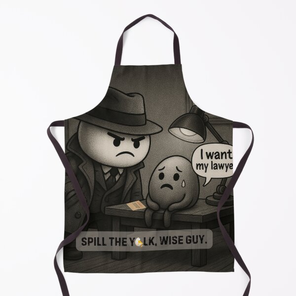 Item preview, Yolk Under Interrogation designed and sold by Wobble Studio.