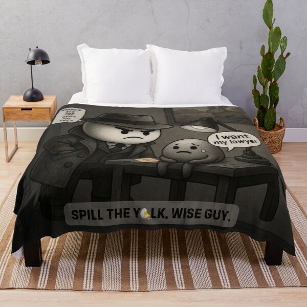 Item preview, Yolk Under Interrogation designed and sold by Wobble Studio.