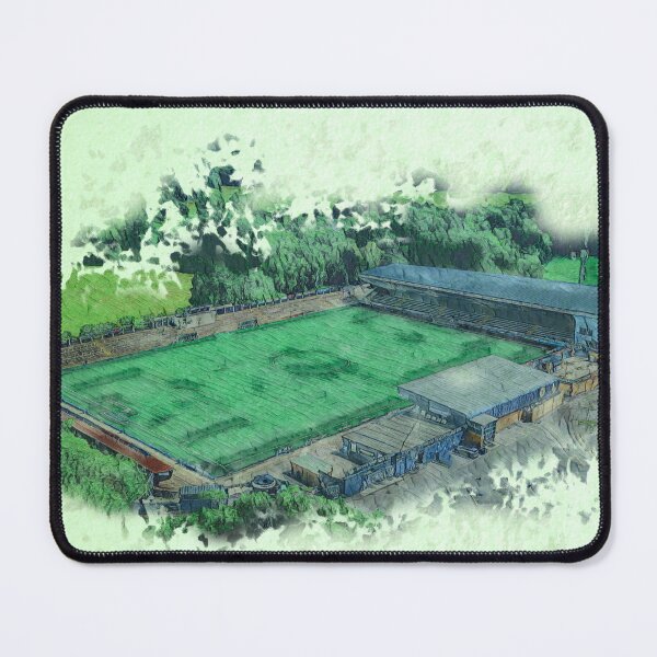 Item preview, Bromley FC - Hayes Lane Stadium: Hand-Painted Watercolour Art Print designed and sold by ArtworkNorth.
