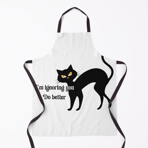 Item preview, I’m Ignoring You, Do Better – Attitude Cat Silhouett designed and sold by Novalineastudio.