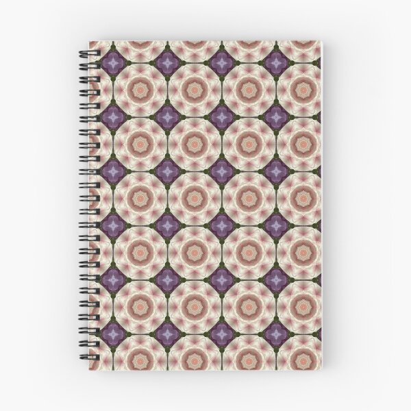Item preview, Vintage Floral Kaleidoscope Tile Pattern designed and sold by MegaNovaArt.