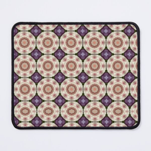 Item preview, Vintage Floral Kaleidoscope Tile Pattern designed and sold by MegaNovaArt.