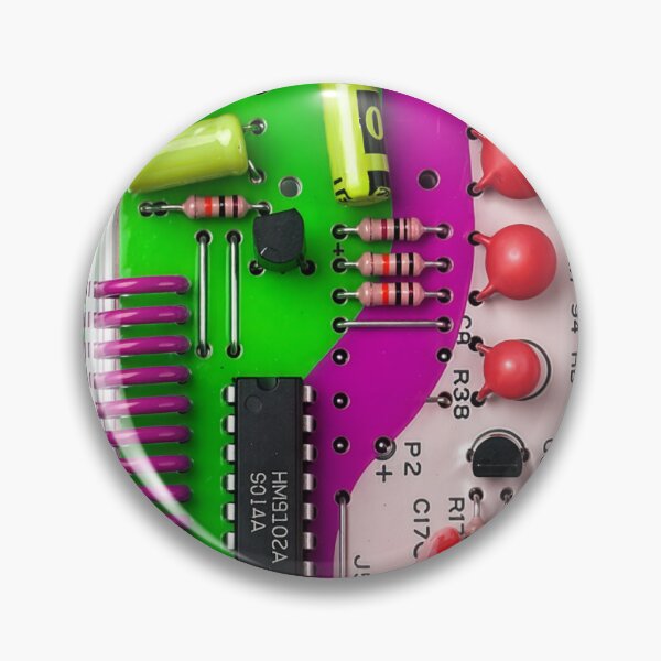 Item preview, Green and Pink Circuit Board Phone Case – Retro Tech, Y2K Electronics Design designed and sold by Plastic Memory Archive.