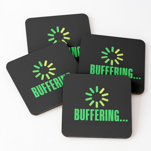Item preview, Buffering... Green Meme Typography designed and sold by Memes N Lore .