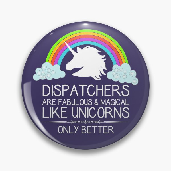 Item preview, Dispatchers are Like Unicorns - Thin Gold Line Gifts for 911 Emergency Dispatcher Appreciation designed and sold by merkraht.