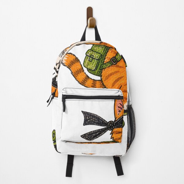 Item preview, Skater Cat Thief Fish Bone Fun Cartoon designed and sold by ArtdesignsA.