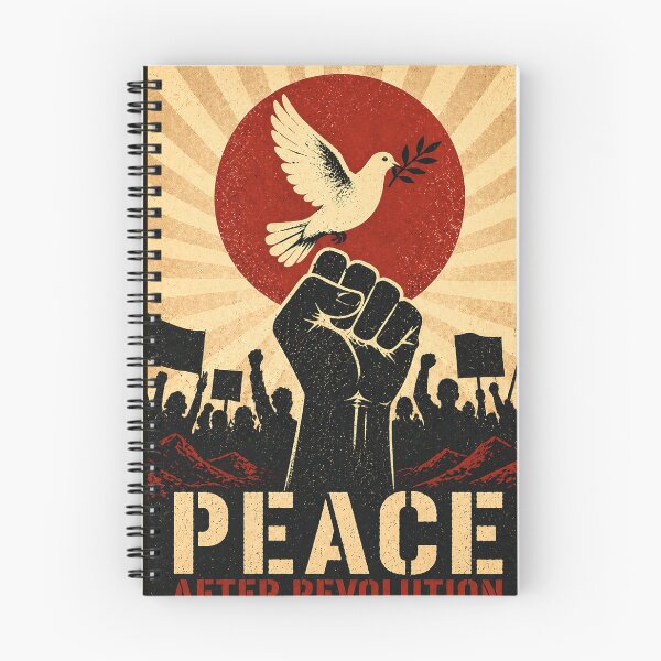 Item preview, Vintage Peace After Revolution Stencil Protest Art designed and sold by thelivingrp.