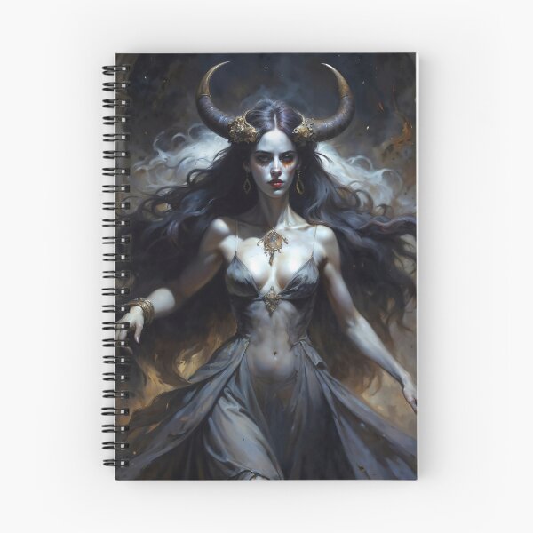 Item preview, Ritual Dance Of Lilith Gothic Demon Queen Art designed and sold by DarkHolyQueen.