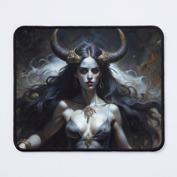 Item preview, Ritual Dance Of Lilith Gothic Demon Queen Art designed and sold by DarkHolyQueen.