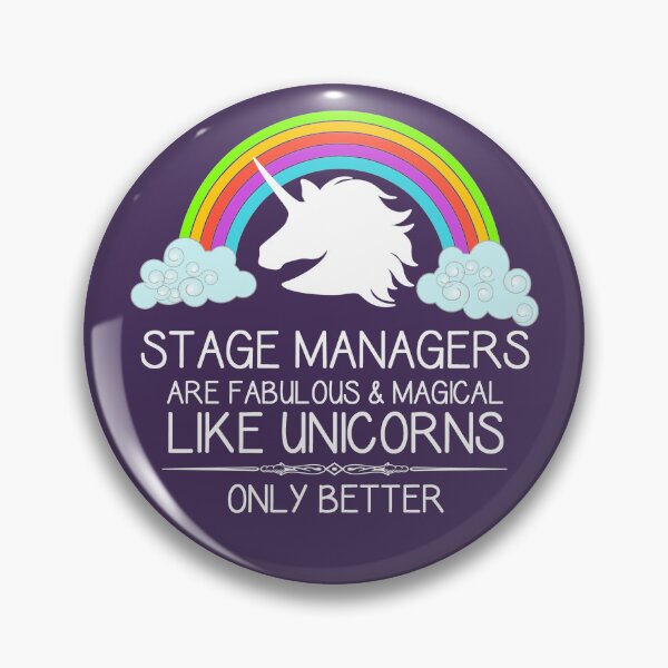 Item preview, Stage Managers Are Like Unicorns Funny Gift Ideas for Theatre SM and Theater Assistant Stage Manager designed and sold by merkraht.