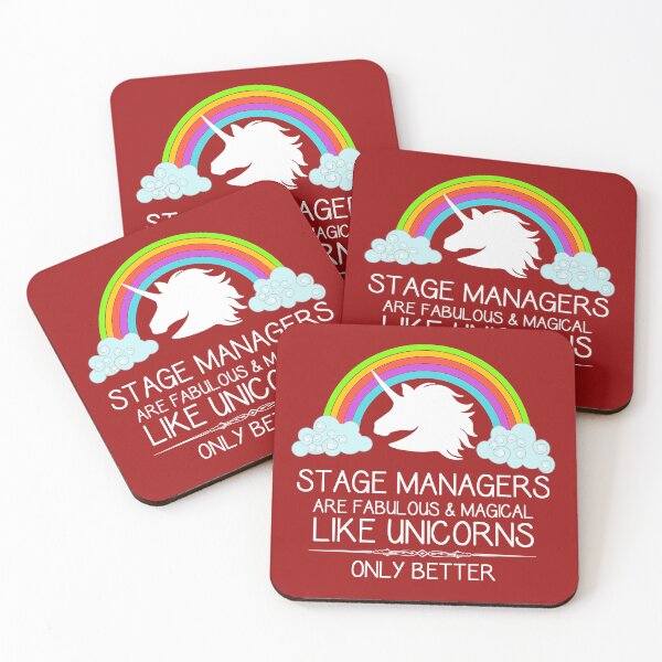 Item preview, Stage Managers Are Like Unicorns Funny Gift Ideas for Theatre SM and Theater Assistant Stage Manager designed and sold by merkraht.