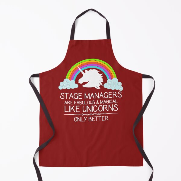 Item preview, Stage Managers Are Like Unicorns Funny Gift Ideas for Theatre SM and Theater Assistant Stage Manager designed and sold by merkraht.