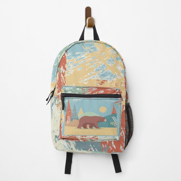 Item preview, Bear Walking in The Forest designed and sold by IvysCreativityHouse.
