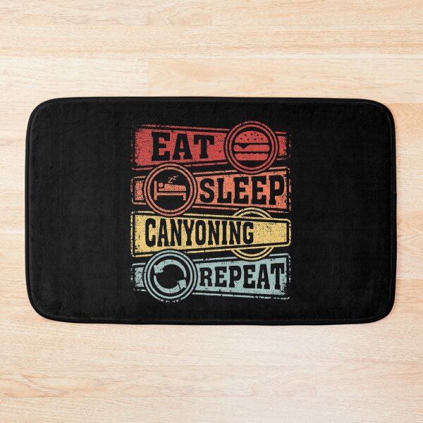 Item preview, Eat Sleep Canyoning Repeat designed and sold by GabbyKash.