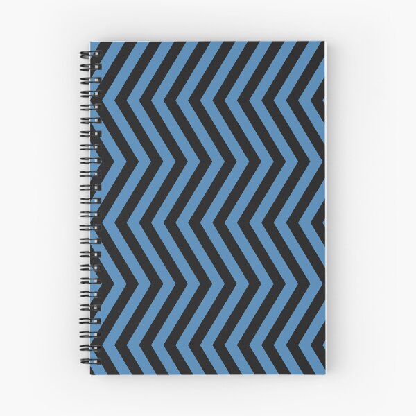 Item preview, Steel Blue And Black Chevron Pattern designed and sold by pattern-archive.