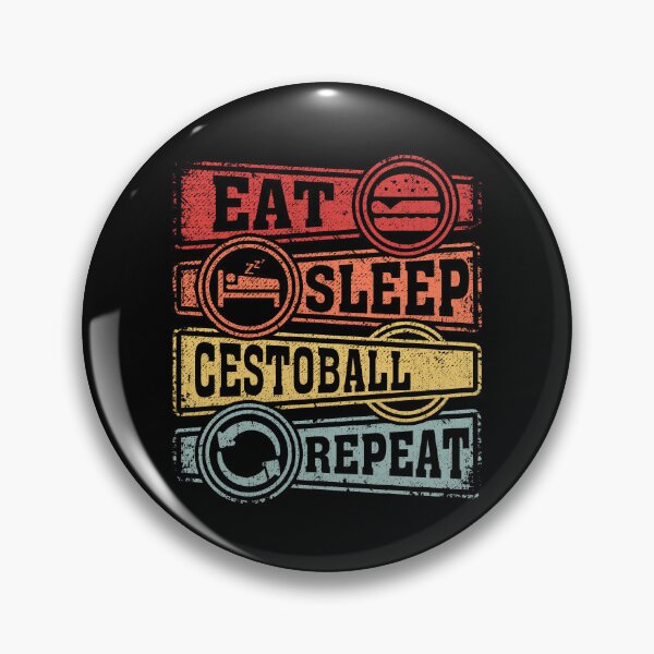 Item preview, Eat Sleep Cestoball Repeat designed and sold by GabbyKash.