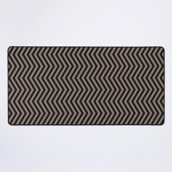 Item preview, Taupe And Black Chevron Pattern designed and sold by pattern-archive.
