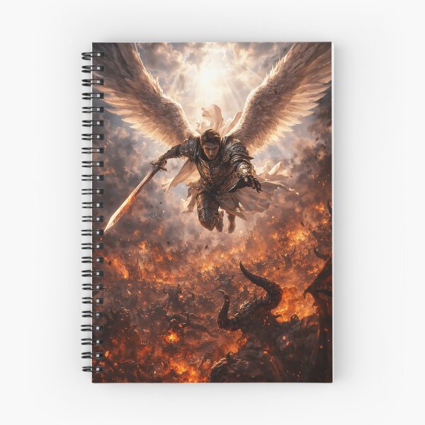Item preview, Celestial Descent – Angel of Judgment in Hellfire designed and sold by thor81pl.