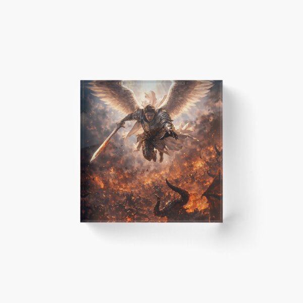 Item preview, Celestial Descent – Angel of Judgment in Hellfire designed and sold by thor81pl.