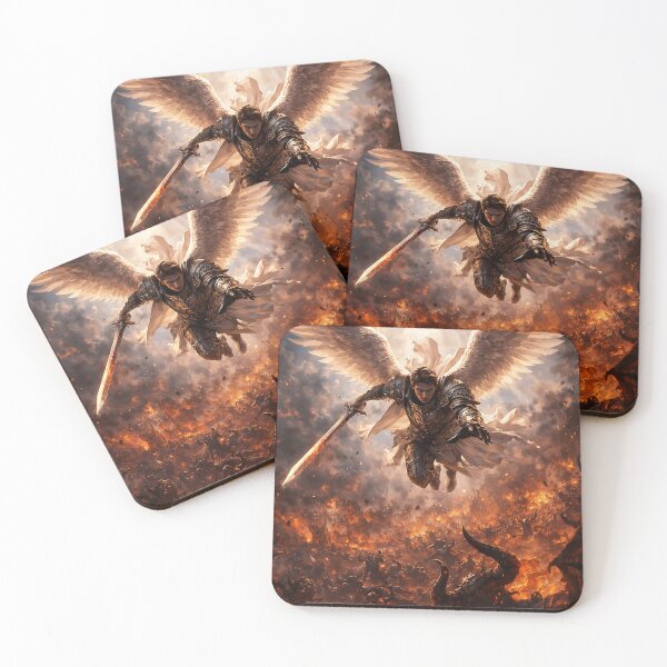 Item preview, Celestial Descent – Angel of Judgment in Hellfire designed and sold by thor81pl.