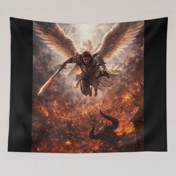 Item preview, Celestial Descent – Angel of Judgment in Hellfire designed and sold by thor81pl.
