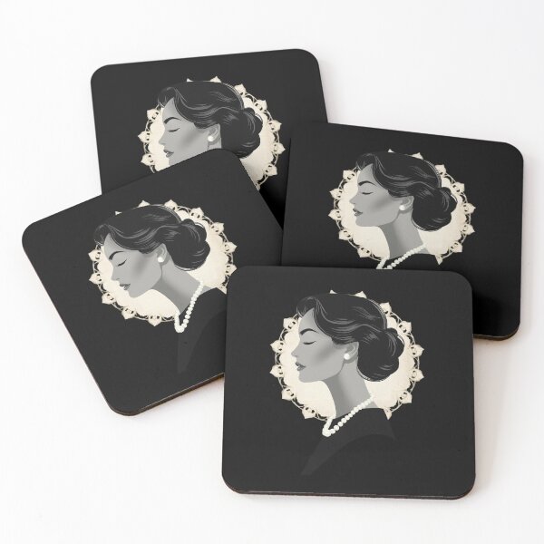 Item preview, Timeless Beauty Vintage Feminine Portrait Elegant Design designed and sold by YourTrendyTees.