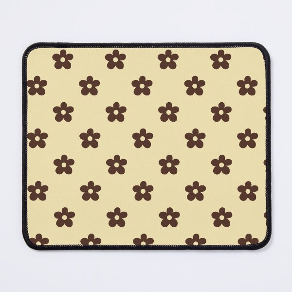 Item preview, Minimalist Brown Daisy Pattern | Cream and Chocolate Floral | Vintage Boho Daisy Garden | Mid Century Modern Brown Florals | Retro Botanical Daisy Pattern | Aesthetic Coffee Brown Florals designed and sold by VivaFy.