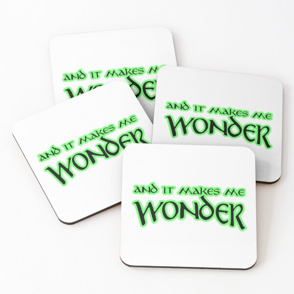 Item preview, And It Makes Me Wonder designed and sold by joshpincus.