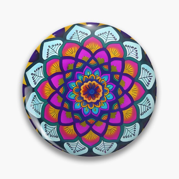 Item preview, Sweet Floral Mandala - Colorful Kids Design designed and sold by HealingArtByLna.