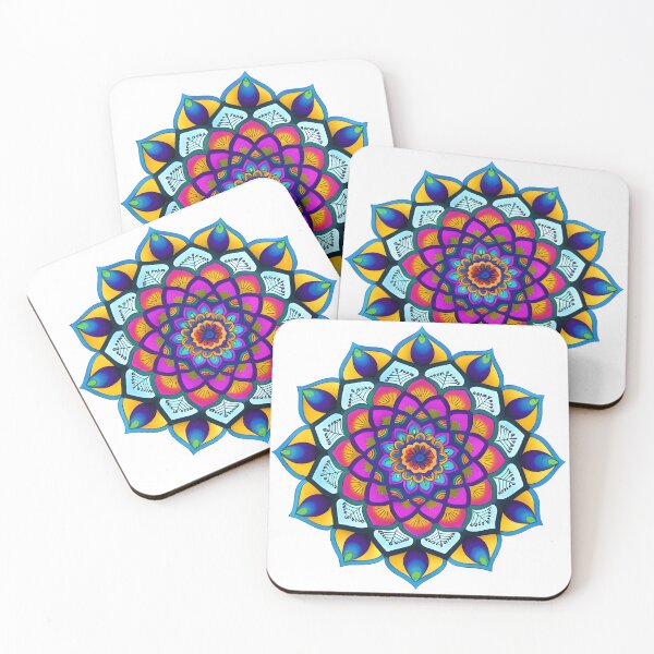 Item preview, Sweet Floral Mandala - Colorful Kids Design designed and sold by HealingArtByLna.