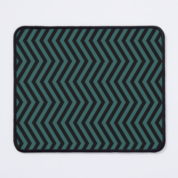 Item preview, Teal And Black Chevron Pattern designed and sold by pattern-archive.
