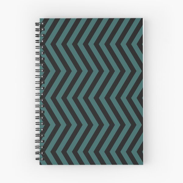 Item preview, Teal And Black Chevron Pattern designed and sold by pattern-archive.